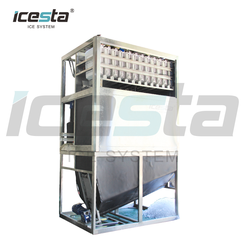 Machine à glaçons de qualité Icesta Hihly Cube automatique Machine à glaçons automatique
