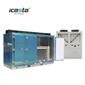 ICESTA ICETUX ENVILLET CONGRIPTION DE PLAQUE HORIZONTALE À LOBILITÉ AVEC Unité de condensation 20000 $ - 50000 $