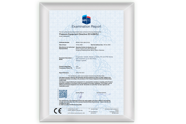 Certification CE UE 3