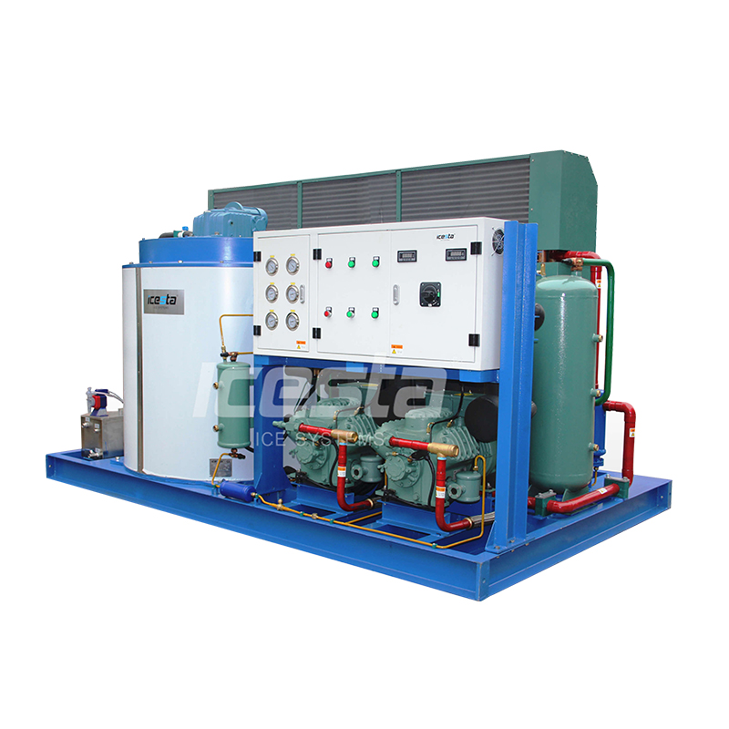 ICESTA Flake Ice Machine Compressor R404 Ice Flakes Machine Industrial 20000 $ - 40000 $