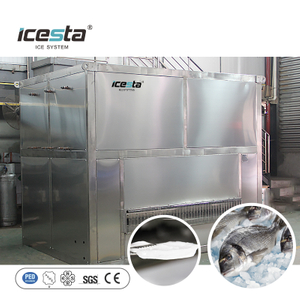Machine de fabrication de glace en plaques industrielle personnalisable ICESTA de 1 à 12 tonnes