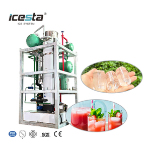 Machine à glace industrielle en tube ICESTA de 20 tonnes