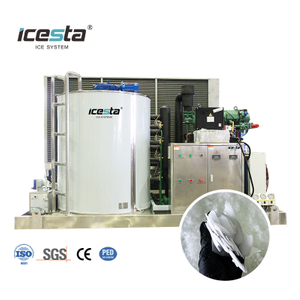 Machine à glace en flocons industrielle en acier inoxydable ICESTA 15-30 tonnes