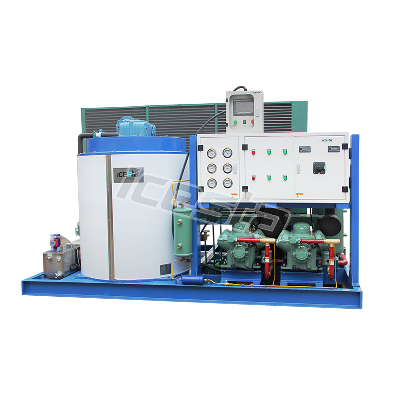ICESTA Flake Ice Machine Compressor R404 Ice Flakes Machine Industrial 20000 $ - 40000 $
