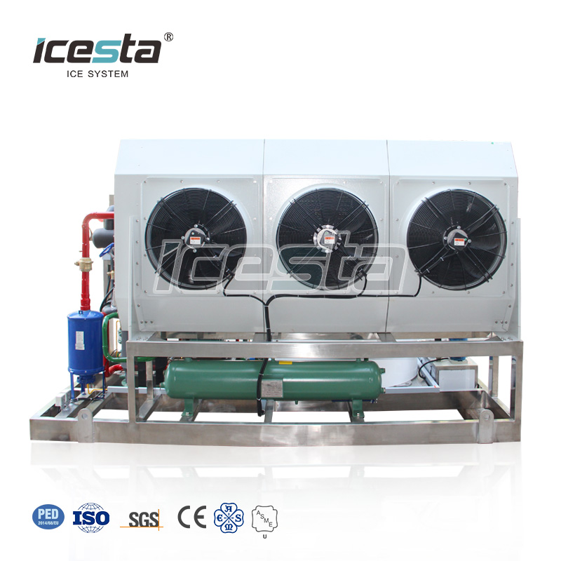  Icesta Machine de glace de flocon de refroidissement en acier inoxydable (basé sur terre) 3T-10T 10000 $ - 35000 $