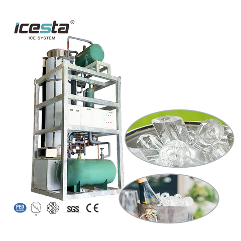 Machine à glace tube 2-30T d'Icesta 10000 $ - 70000 $
