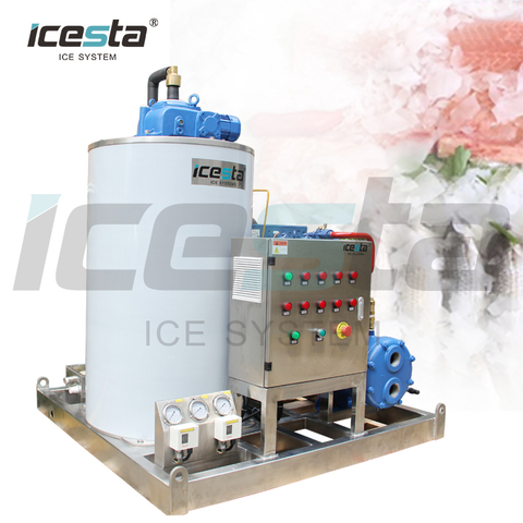 Icesta Marine Ice Makers Machines à glace en flocons salés 1-5T sur le bateau 5000 $ - 22000 $