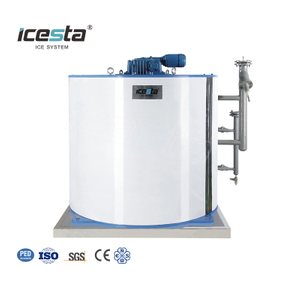 Tambour d'évaporateur de glace en flocons industriel ICESTA de 10 tonnes | Prix ​​d'usine