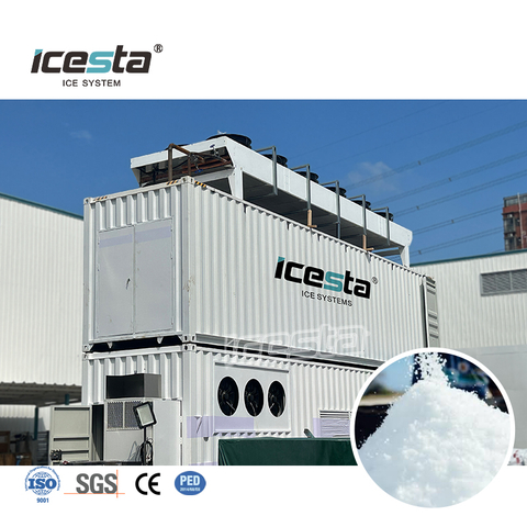 Système de fabrication de neige industrielle toutes saisons ICESTA Factory Direct pour les acheteurs mondiaux