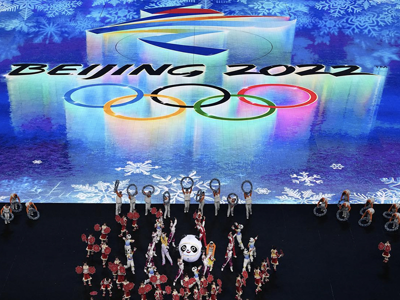 Système de glace et de neige artificielle avancé utilisée en 2022 Jeux d'hiver olympiques XXIV