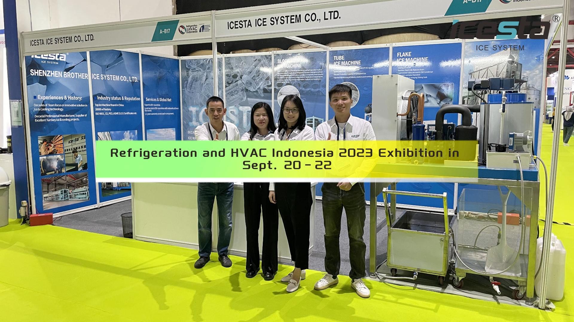 Le plus grand salon de la réfrigération et du CVC d'Indonésie 2023