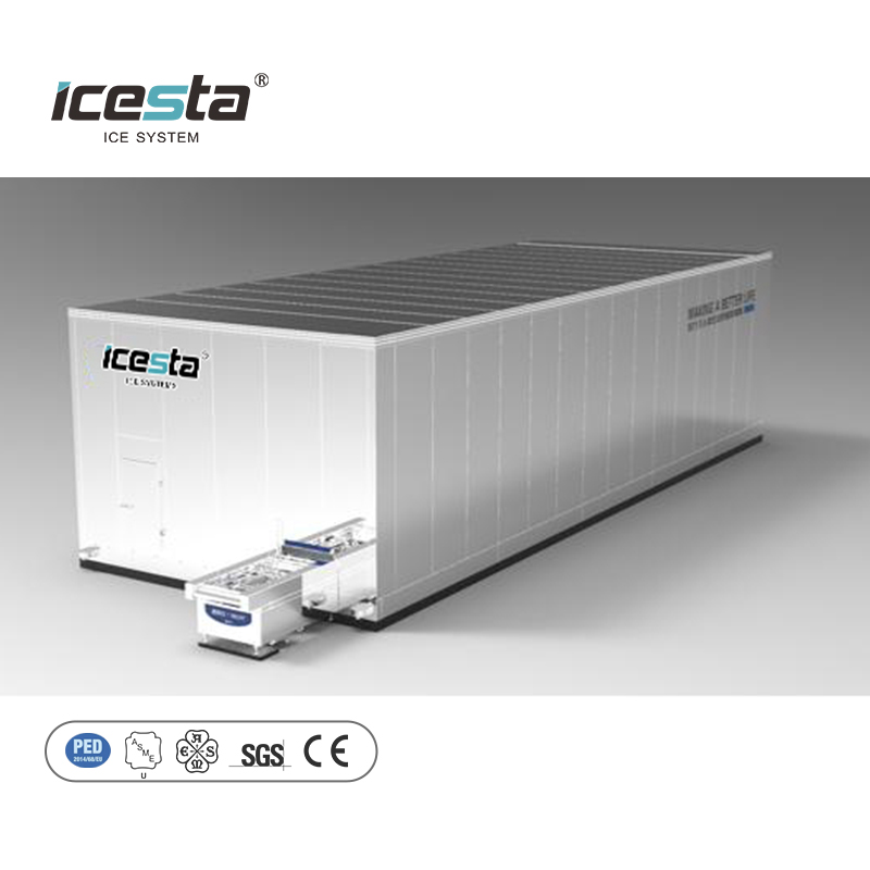 ICESTA Factory Prix faible consommation à haute efficacité IQF MACHINE BOEE FIGS DE BOEE AUTALATIQU