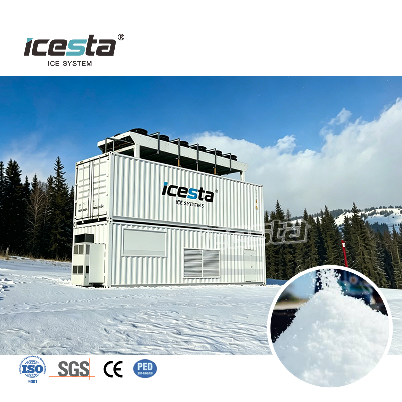 Système de neige artificielle toutes saisons économique du fabricant professionnel ICESTA