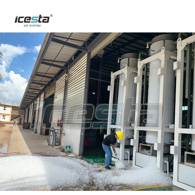 Machine de fabrication de glace ICESTA 20T-60T pour boire 50000 $ - 130000 $