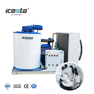 Machine à glace en flocons commerciale ICESTA 2 tonnes (2000 kg) | Direct usine