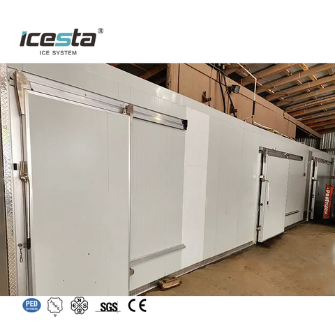 Industrial Air Blast congélateur travaillant un système de congélation automatique pour le poulet, stockage de poisson 