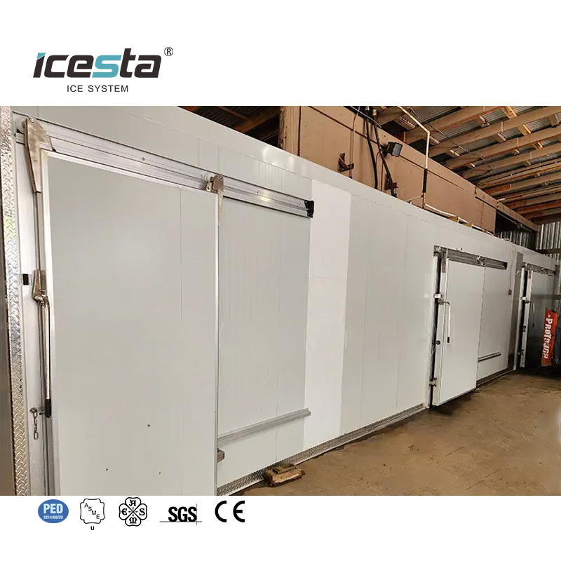 Industrial Air Blast congélateur travaillant un système de congélation automatique pour le poulet, stockage de poisson 