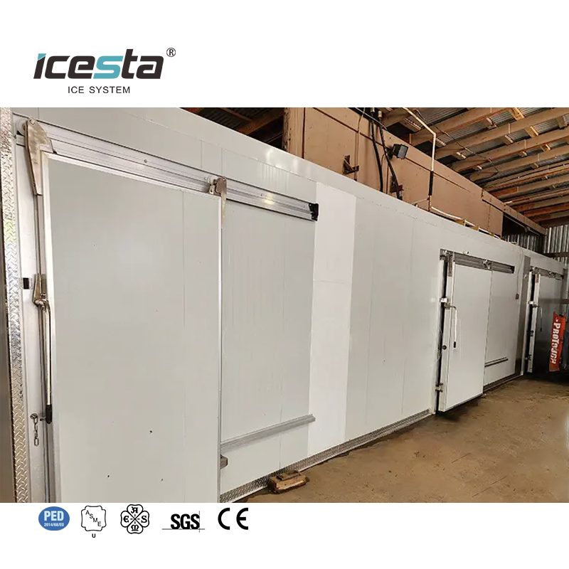 Industrial Air Blast congélateur travaillant un système de congélation automatique pour le poulet, stockage de poisson 