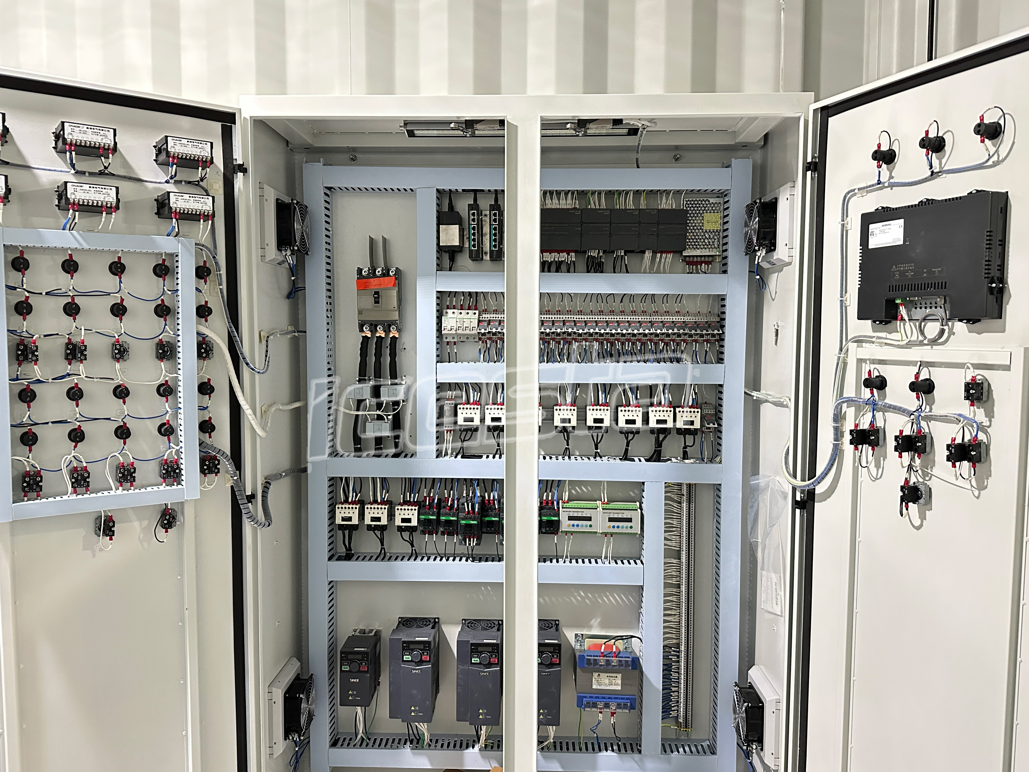 Machine à glace de plaque d'acier inoxydable de contrôle de PLC de haute qualité d'ICESTA 10 tonnes