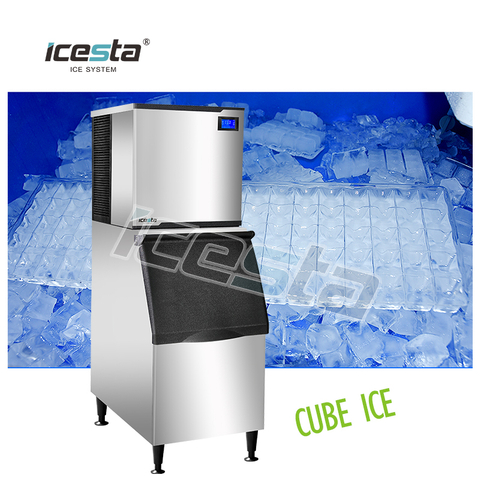 ICESTA HEURD DUTY SUPPLÉANCE PRODUCTION DE ICE 465KG / 24HORS CUBE Machine de glace 1500-2500 $