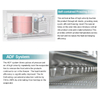 Icesta Industrial Auto-blong Spiral Freezer rapide, automatique, équipement de congélateur en spirale, compact et hygiénique 