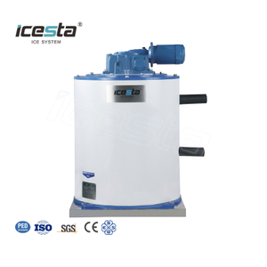 Évaporateur de glace en flocons ICESTA 1 tonne pour machine à glace en flocons