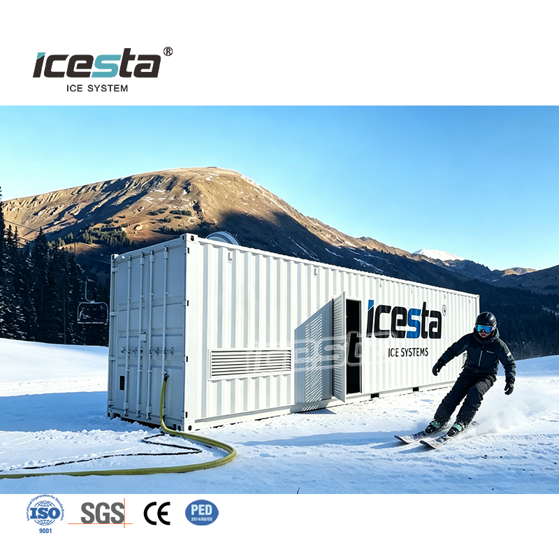 Système de neige artificielle toutes saisons économique du fabricant professionnel ICESTA