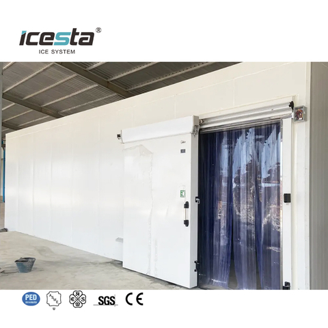 Industrial Air Blast congélateur travaillant un système de congélation automatique pour le poulet, stockage de poisson 