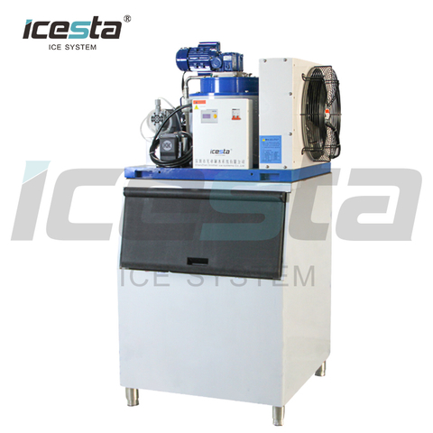 Machine à glace en flocons Icesta Machine à flocons de glace 1 tonne 500kgs