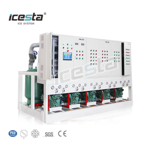 ICESTA High Relet Long Service Life 210HP Big Industrial Parallel Piston Compressor Condensing Unit