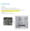 Icesta 10 tonnes Machine de glace de plaque en acier inoxydable, durée de vie automatique de haute qualité 