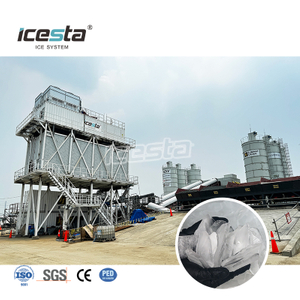ICESTA Machine à glace conteneurisée à plaques de refroidissement par évaporation de 30 tonnes pour le refroidissement du béton
