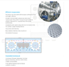 ICESTA Factory Prix faible consommation à haute efficacité IQF MACHINE BOEE FIGS DE BOEE AUTALATIQU
